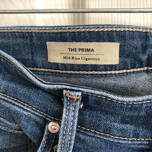 AG The Prima mid-rise cigarette style jeans - Picture 4 of 5